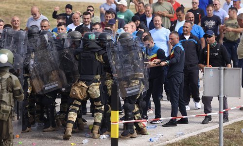 Rastu napetosti u BiH: EUFOR vježbao razbijanje prosvjeda