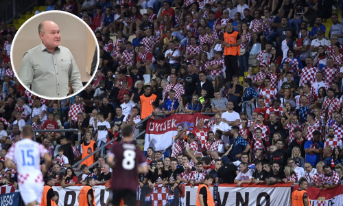 Navijač s ustaškom zastavom sin je lokalnog HDZ-ovca, zajedno su tukli policajce