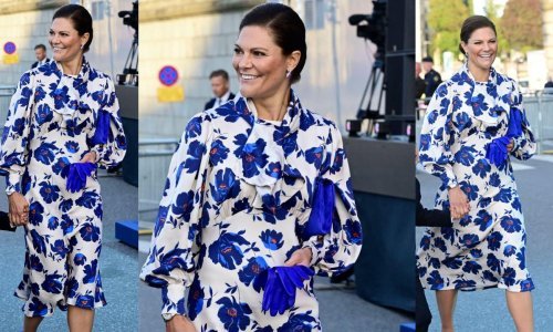 Očaravajuća cvjetna haljina buduće švedske kraljice savršena je za jesen