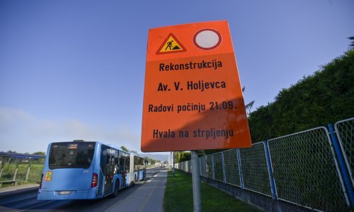 Novi prometni kaos: Zbog radova se na mjesec dana zatvara dio Avenije Većeslava Holjevca