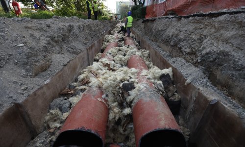 U požaru na obnovi vrelovoda u Karlovcu teško ozlijeđen radnik