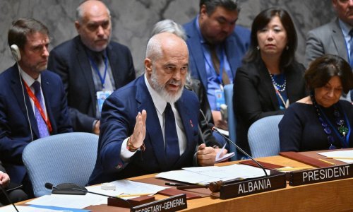 Ovako je albanski premijer odbrusio Rusima: 'Ne želite da govori Zelenski? Zaustavite rat!'