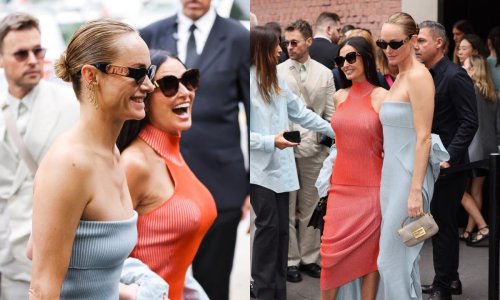 Nasmijana Demi Moore plijenila seksepilom na ulicama Milana