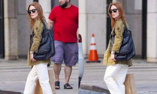 Zna kako ih nositi: Najomiljenije natikače dominirale stajlingom riđokose glumice
