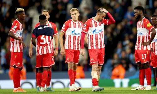 Nogometaši Crvene zvezde poraženi su kod Manchester Cityja