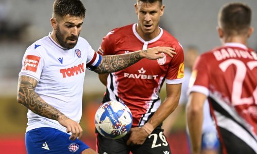 Hajduk upisao tri boda prije derbija na Poljudu! Pogledajte spektakularan gol Sahitija