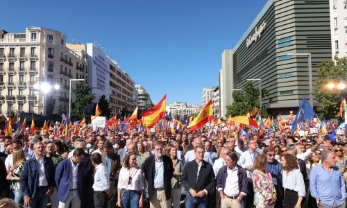 Oko 40 tisuća ljudi prosvjedovalo u Madridu protiv amnestije za separatiste