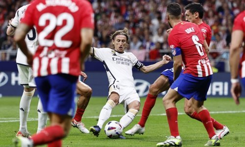 Atletico slavio u madridskom derbiju, Luka Modrić kao kapetan Reala odigrao 45 minuta