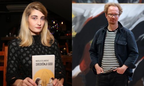 Marija Dejanović i Feđa Gavrilović predstavljaju 'digitalnu poemu' na disketi