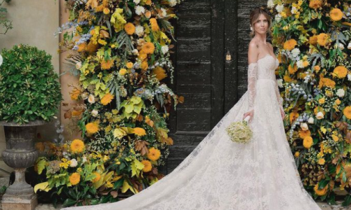 U vjenčanici dostojnoj princeza sestra slavnih Talijanki izrekla sudbonosno 'da'