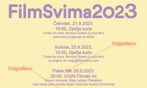 Najavljene nove projekcije filmova prilagođenih gluhim i nagluhim te slijepim i slabovidnim osobama