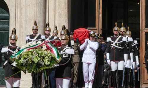 Italija se državnim pogrebom oprostila od bivšega predsjednika Napolitana