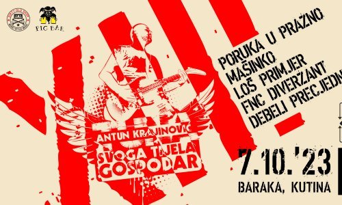 Memorijalni koncert za Antuna Krajinovića Tunu u kutinskoj Baraci