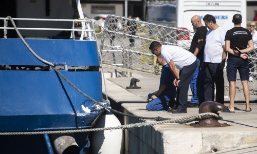 Sudarili se katamaran i trajekt u Splitu; nema ozlijeđenih