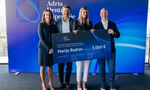Adria Dental Group dodijelila stipendije najboljim studentima završnih godina studija