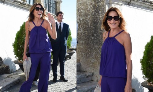 Sve je zasjenila na glamuroznom vjenčanju: Bivša prva dama blistala u chic kompletu