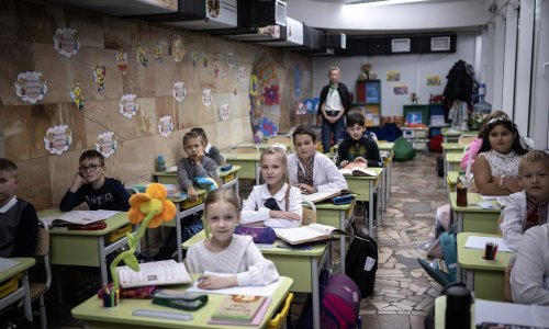 Ukrajina će u Harkivu izgraditi prvu podzemnu školu; ovo su improvizirane učionice