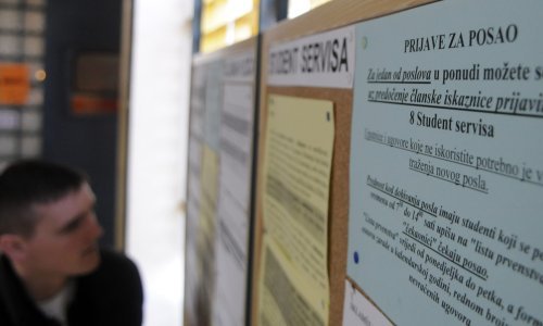 U Hrvatskoj radi samo 10 posto studenata