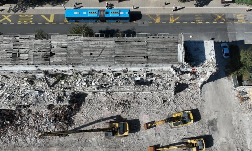 Objavljeni impresivni prizori rušenja goleme ruine kod Glavnog kolodvora