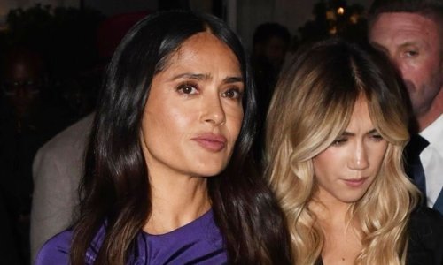 Salma Hayek sa 16-godišnjom kćeri Valentinom u zajedničkom izlasku