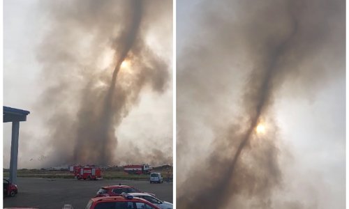 Na požarištu kod Osijeka pojavila se pijavica