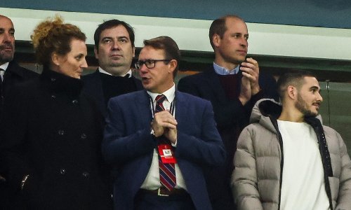 Uklopio se među publiku: Princ William s tribina gledao Zrinjski iz Mostara