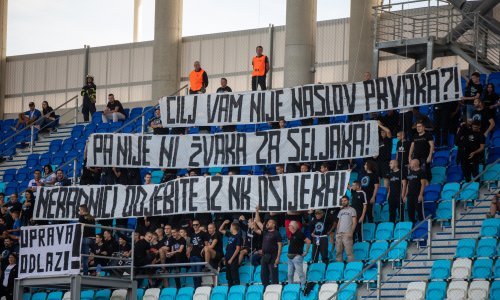 Kohorta izvjesila brutalan transparent nakon kojeg je sve jasno