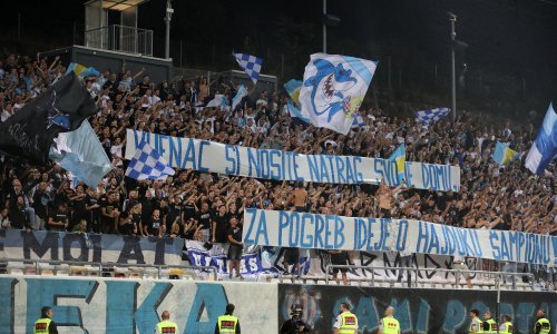 Armada uzvratila Torcidi; transparentom pokopala ideju 'o Hajduku šampionu'