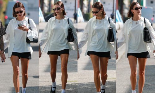 Hailey Bieber s puno stila nosi jedan od najpoželjnijih jesenskih modela obuće