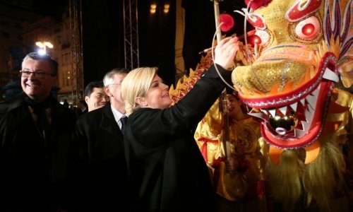 Doček kineske nove godine u srcu Zagreba