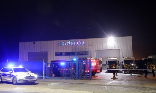 Požar u reciklažnom centru u Mokricama ugašen u kratkome roku