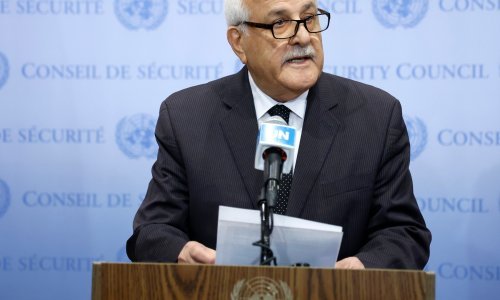 Palestinski izaslanik u UN-u napisao dramatično pismo: To je dehumanizacija...