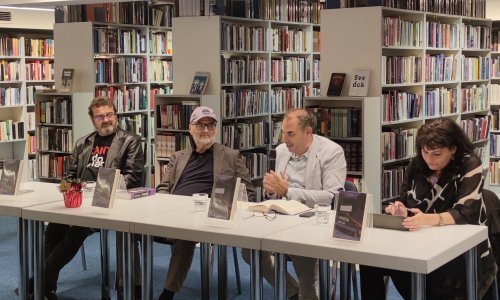 Žmegač predstavio roman 'Crvotočina': Nemoguće je biti apolitičan u umjetnosti