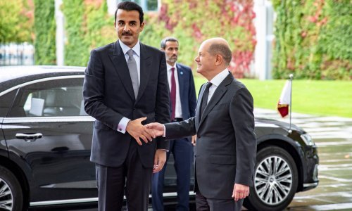 Scholz primio katarskog emira, istaknutog pristašu Hamasa