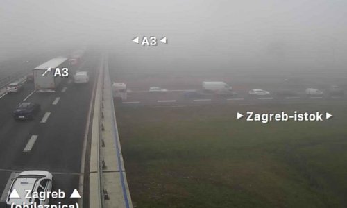 Prometna na istočnom ulazu u Zagreb, stvaraju se kilometarske kolone