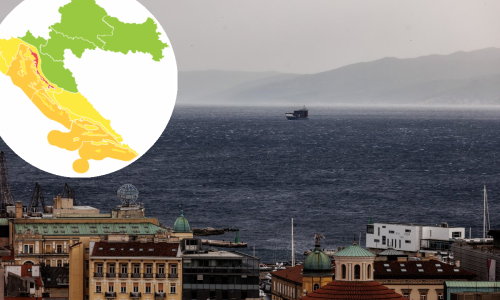 Crveno upozorenje podno Velebita, pogledajte gdje se još sprema opasno vrijeme