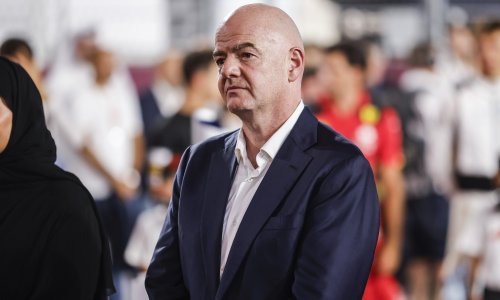 Predsjednik Fife Gianni Infantino nije skrivao koliko je tužan i šokiran!