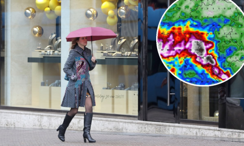 Od četvrtka jaka južina, kiša i grmljavina: Pogledajte gdje će biti najgore