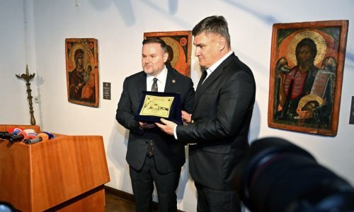 Milanović postao počasni čuvar dvorca: 'Dirnut sam. Što god da kažem, neće biti dovoljno'