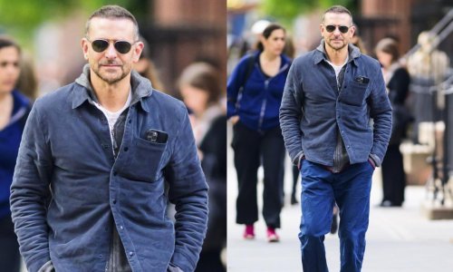 S kratkom kosom i zamišljen Bradley Cooper nikada nije izgledao bolje