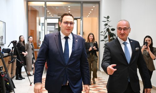 Grlić Radman i Lipavsky bliski u stajalištima o Ukrajini, Izraelu, zapadnom Balkanu