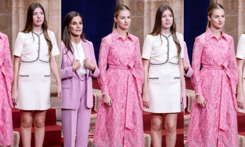 Španjolske princeze oduševile su haljinama, a kraljica Letizia s razlogom je odabrala baš odijelo