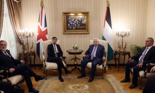 Sunak u Kairu izrazio 'duboku sućut' Abasu zbog civilnih žrtava u Gazi