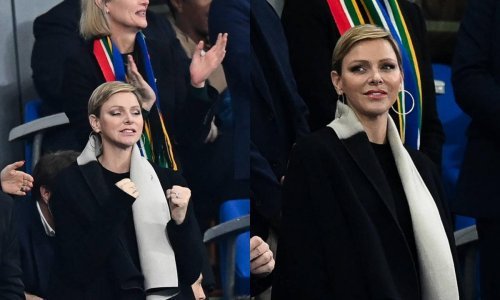 U društvu supruga: Princezu Charlene dugo nismo vidjeli tako dobro raspoloženu