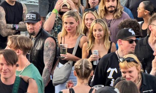 Cameron Diaz u društvu šogorice i lijepe Sofije ludo se zabavljala na festivalu