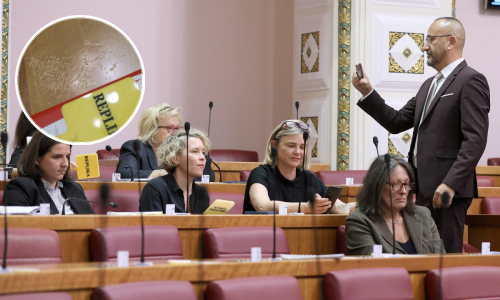 Sabor o lupanju: Na klupama ovih zastupnika napravljena je šteta