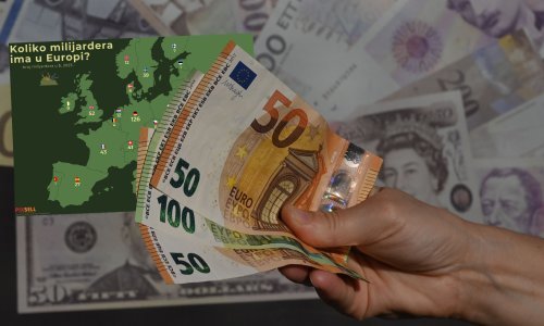 Koliko milijardera ima u Europi? Jedna zemlja odskače