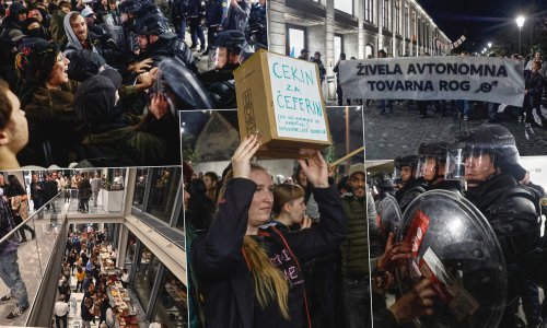 Kaos na otvorenju Centra Rog: Specijalci suzavcem na prosvjednike, dvoje završilo na hitnoj
