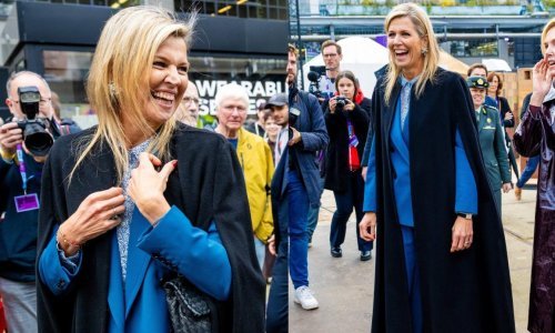 Savršen komad za prijelazno razdoblje: Neobičan kaput kraljice Maxime osvaja na prvu