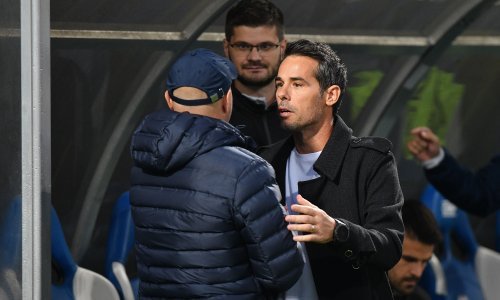 Hajdukov trener usred veselja morao se ispričati jednom svom igraču